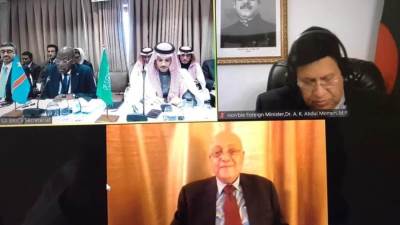 وزير الخارجية يشارك في اجتماع أصدقاء تجمع بريكس الوزاري