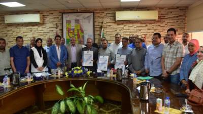 جهاز الشروق يحصل على 3 شهادات " أيزو".. وتأهيل جهاز السويس الجديدة للحصول عليها