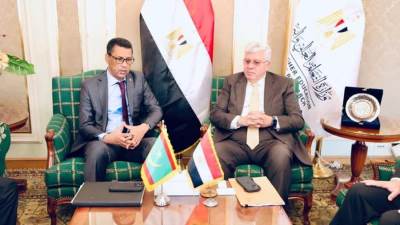 وزير التعليم العالى يستقبل نظيره الموريتانى لبحث أوجه التعاون المشترك