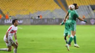 الزمالك ينهى الشوط الأول متقدمًا على الاتحاد السكندرى بهدف الجزيرى