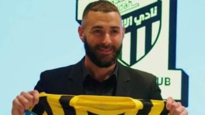 بنزيما يتحدث بالعربية للمرة الأولى بعد انضمامه لاتحاد جدة