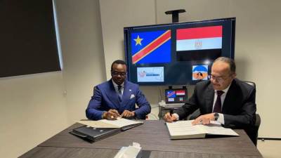 المقاولون العرب توقع مذكرة تفاهم فى الكونغو الديمقراطية