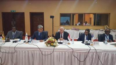 وزير الزراعة يترأس اجتماعات الدورة الـ29 لمجلس إدارة مرصد الصحراء والساحل بالعاصمة الاوغندية