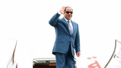 الرئيس السيسي يغادر أنجولا بعد زيارة تاريخية