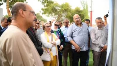 وزيرة البيئة تواصل جولتها بمحافظات الصعيد بأسبوع دعم الإستثمار البيئى