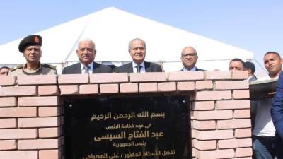 وضع حجر الأساس لأول مخزن استراتيجى فى السويس باستثمارات 1.5 مليار جنيه