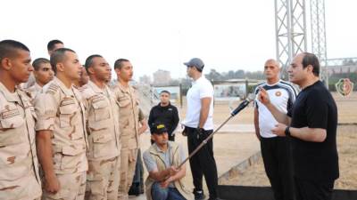 الرئيس السيسي: نتائج الأكاديمية العسكرية فى إعداد الموظفين مبشرة جدا