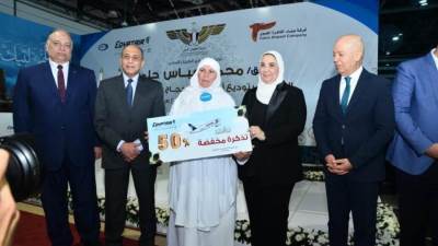 وزيرة التضامن: ارتفاع نصيب الوزارة الي ٥٥٠٠ حاج