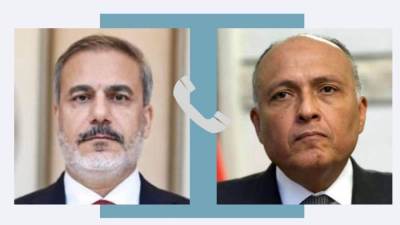 وزير الخارجية يجري اتصالاً هاتفياً بوزير خارجية تركيا للتهنئة بتوليه المنصب