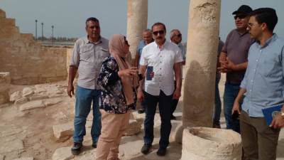 ترميم الجبانة والحي السكني بمنطقة مارينا الأثرية بالعلمين تمهيدا لفتحها للزيارة