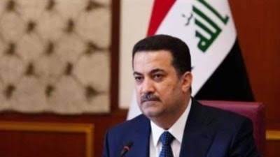 رئيس الوزراء العراقى يصل إلى القاهرة على رأس وفد حكومى رفيع
