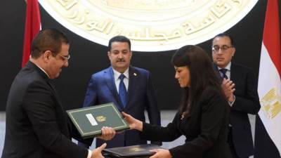 توقيع 11 وثيقة تعاون بين مصر والعراق برئاسة مدبولي والسوداني