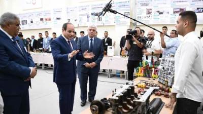 الرئيس السيسي: 400 ألف وحدة سكنية غير صالحة للعيش بالإسكندرية