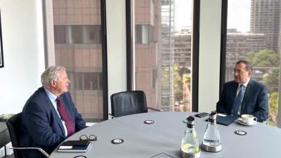 الملا يلتقي الرئيس التنفيذى للعمليات لشركة Storegga لحلول الطاقة الخضراء