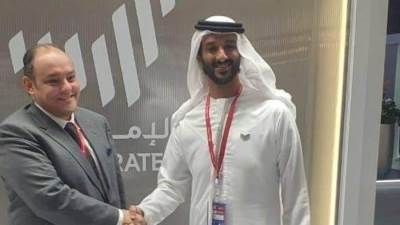 وزير التجارة يعقد سلسلة لقاءات مع عدد من كبار المسؤولين المشاركين بالمنتدى