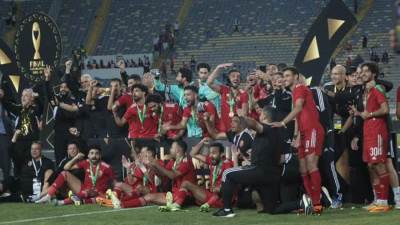 كاف ينشر رسالة محمد هاني للاعبي الأهلي داخل أوضة اللبس بعد مباراة الذهاب