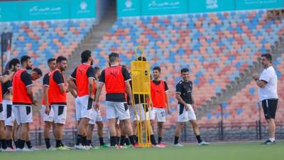 منتخب مصر ينهي مرانه الأخير استعدادا لودية جنوب السودان