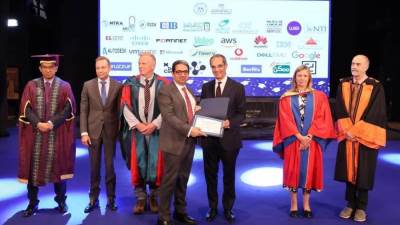 وزير الاتصالات يشهد حفل تخرج طلاب مبادرة بُناة مصر الرقمية