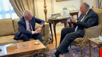 وزير الخارجية: قرار عودة سوريا كان لا بد أن يكون محل تقدير من الاتحاد الأوروبي