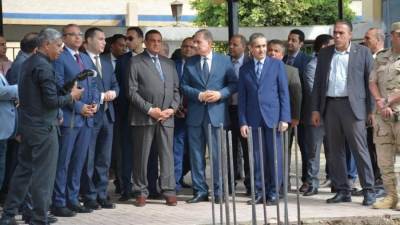 وزير التنمية ومحافظ كفر الشيخ يتفقدان المركز التكنولوجي لخدمة المواطنين بالديوان العام