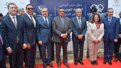 وزير التنمية يشارك في وضع حجر أساس المنطقة اللوجيستية بكفر الشيخ