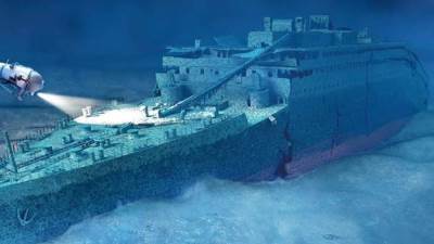 اختفاء غواصة سياحية في موقع حطام سفينة تايتانيك