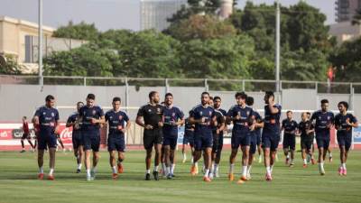 الأهلي يواصل تدريباته استعدادا لمباراة حرس الحدود وانضمام الدوليين