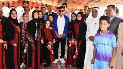 وزير الرياضة يفتتح معرض منتجات الشباب ومعرض "علمني حرفه"