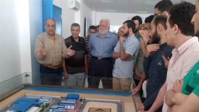 ‫ الإسكان: وفد من طلاب كلية هندسة المنصورة يزُور مدينة المنصورة الجديدة