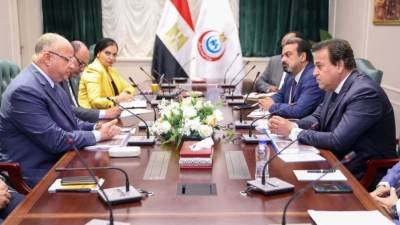 وزير الصحة ومحافظ القاهرة يبحثان التعاون لإعادة إحياء كبريتاج حلوان