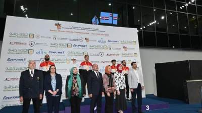 مصر تحصد 6 ميداليات في ثالث أيام بطولة إفريقيا للسلاح