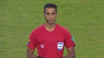 أمين عمر حكما لمباراة الأهلي وحرس الحدود غدا بالدوري 