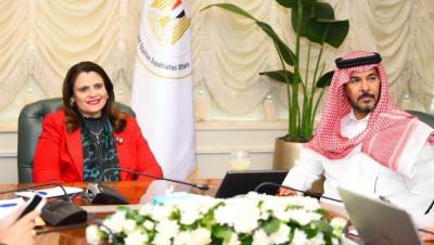 وزيرة الهجرة والملحق العمالي السعودي يطلقان حملة توعية للعمالة المصرية الراغبة في السفر للمملكة