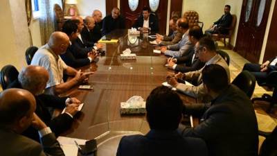 وزير الشباب يتفق مع الاتحادات الرياضية والمتحدة للخدمات الإعلامية