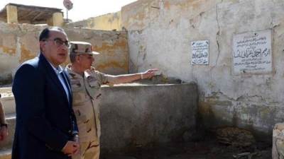 مجلس الوزراء: المياه الجوفية دمرت مقابر صلاح سالم وأخرجت رفات الموتى