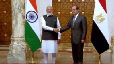 الرئيس السيسى ورئيس وزراء الهند يؤكدان تميز العلاقات التاريخية بين البلدين