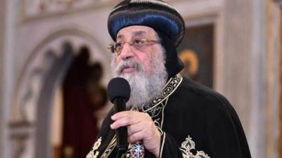 البابا تواضروس الثاني يهنئ الرئيس السيسي بعيد الأضحى