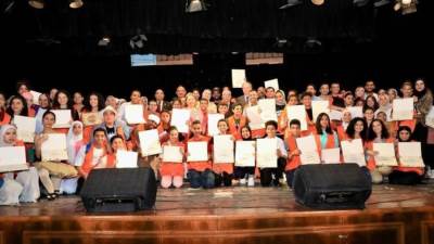 وزير التربية والتعليم يشهد الحفل الختامي للمسرح التفاعلي المدرسي