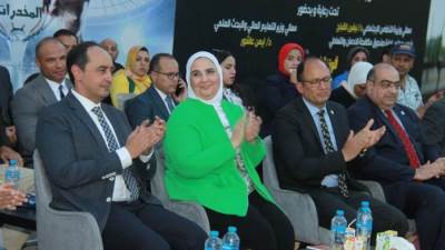 وزيرة التضامن تشهد فعاليات الاحتفال باليوم العالمي لمكافحة تعاطى المخدرات