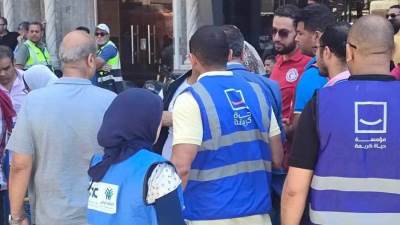 "حياة كريمة" تصرف 25 ألف جنيه تعويضا للمتضررين جراء سقوط عقار بالإسكندرية