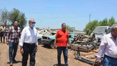 محافظ القليوبية يوجه برفع حالة الاستعداد القصوي وتكثيف أعمال النظافة أمام المساجد