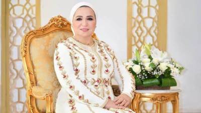 انتصار السيسي تهنئ المصريين بعيد الأضحى المبارك