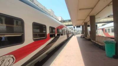 انتظام حركة القطارات على الوجهين البحري والقبلي في أول أيام عيد الأضحى