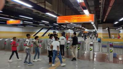 انتظام حركة تشغيل قطارات LRT  بالتزامن مع أول أيام عيد الأضحى المبارك 