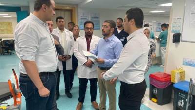 رئيس هيئة الرعاية الصحية يتفقد مستشفى شرم الشيخ الدولي بجنوب سيناء