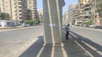 القومية للأنفاق: لا يوجد أضرار بعمود المونوريل بعد واقعة تعليق اللحوم عليه