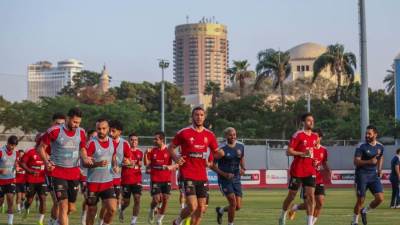 الاهلي يختتم التدريبات استعدادًا لمباراة فيوتشر 