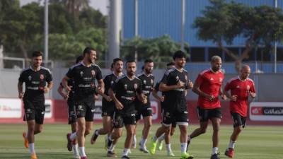 الاهلي يواصل التدريبات استعدادًا لمباراة الإسماعيلي 