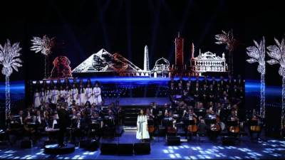 وزيرة الثقافة تشهد احتفالات الأوبرا بذكرى مرور 10 سنوات على ثورة 30 يونيو