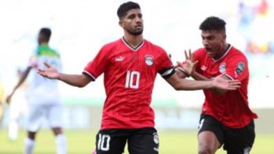 في الدقيقة 8.. المنتخب الأولمبي يتقدم بهدف محمد شحاتة على غينيا